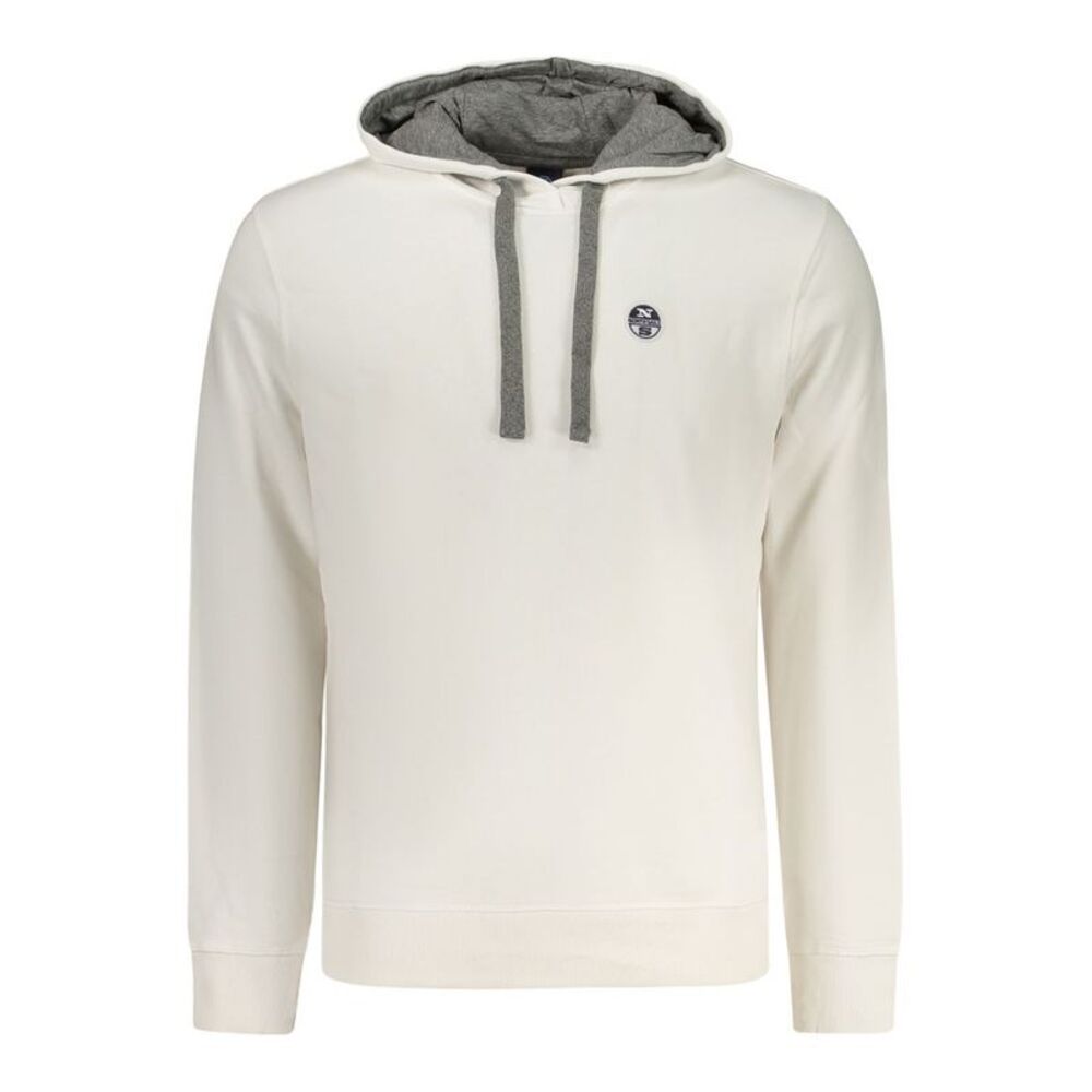 North Sails White Cotton Men's Men's Hoodie